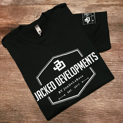 Jacked Developments TShirt- Black