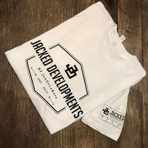 Jacked Developments TShirt- White