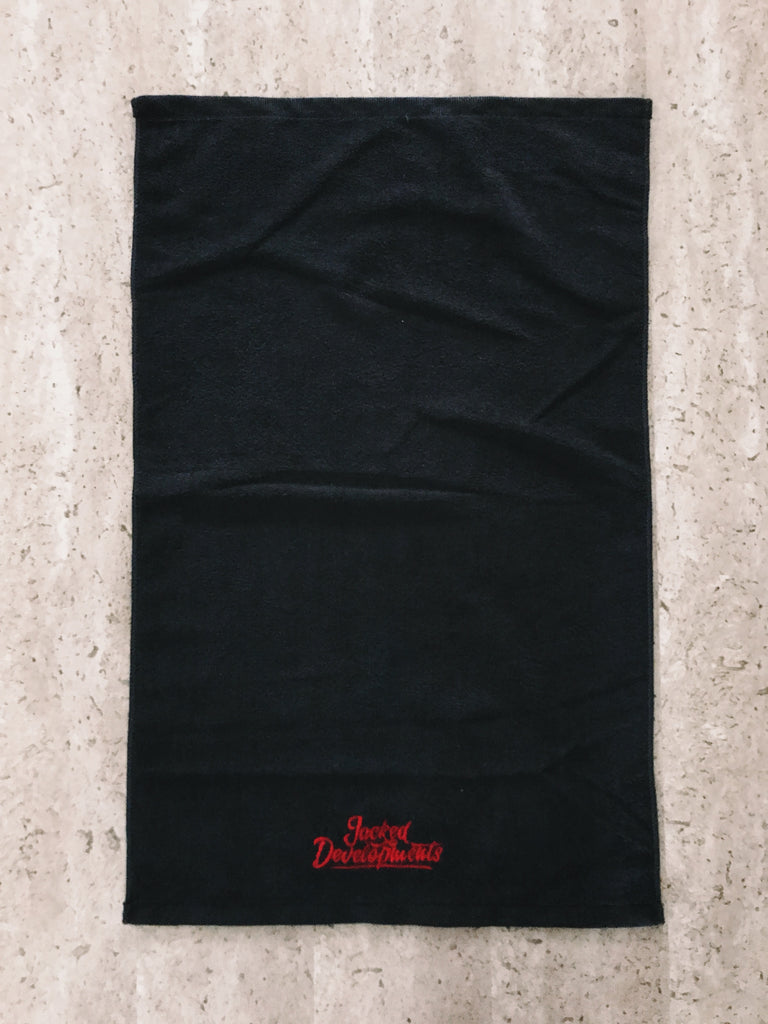 JD Gym Towel- Black