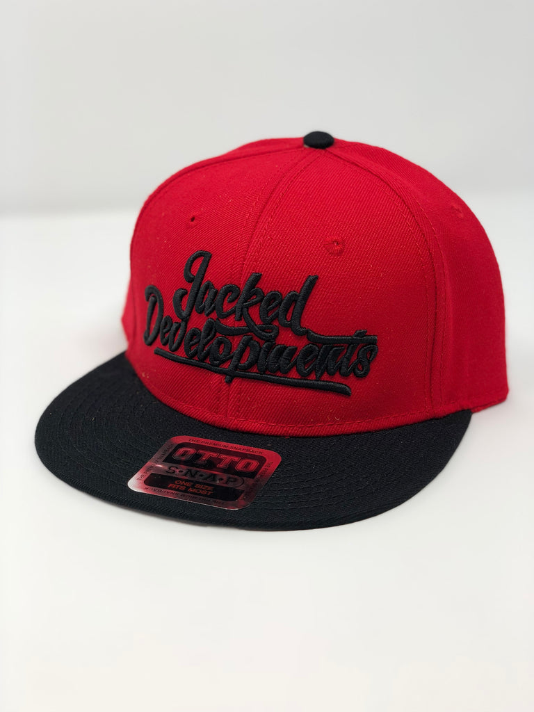 Red/Black retro snap back